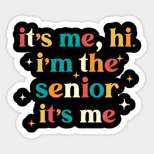 Class of 2024 Senior Gifts Funny Seniors 2024 Sticker